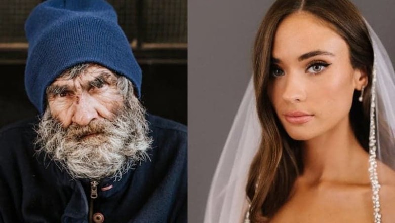 Homeless Man Stuns Newlyweds with an Unexpected Wedding Surprise