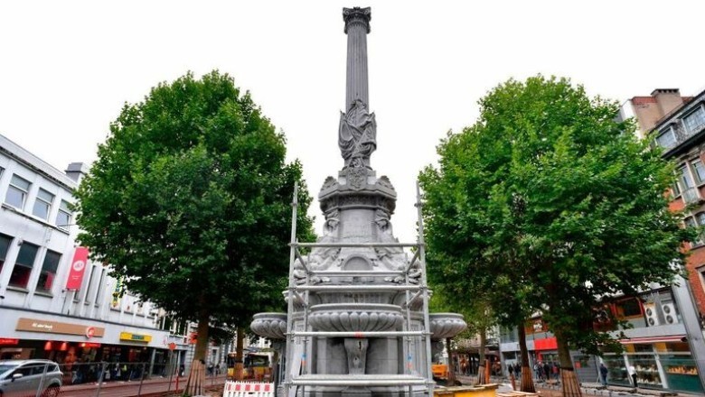 Workers Uncover Mysterious 180-Year-Old Relic During Fountain Renovations in Verviers, Belgium