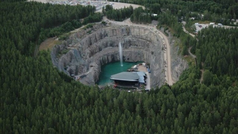 A Swedish Quarry Transformed into a Magical Open-Air Theater