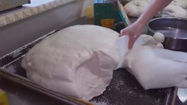 Watch the Magic: Hand-Made Sugar Donuts That Will Make Your Mouth Water!