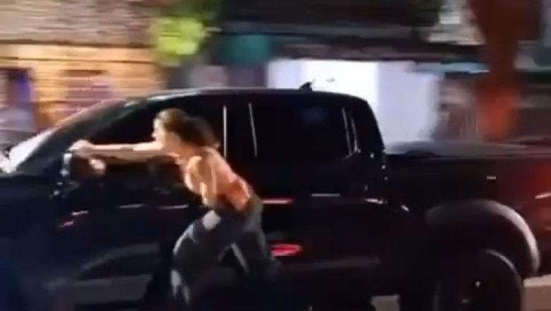Tempest of Emotion: Wife's Fury Unleashed on Moving Truck!
