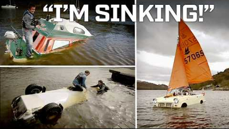 Disastrous Amphibious Car Challenge